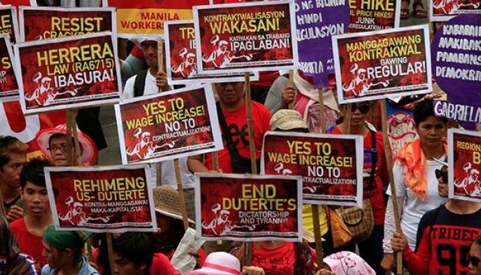Philippines remains among worst countries for workers, int&rsquo;l trade union says