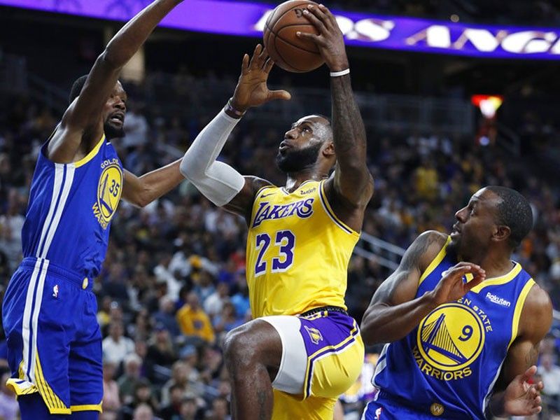 LeBron vs Warriors headlines NBA's Christmas lineup