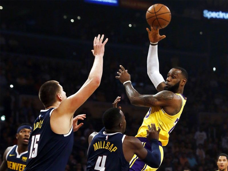 LeBron registers triple-double as Lakers zoom past Nuggets