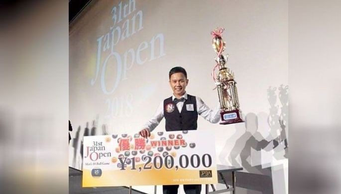 Corteza sinargo ang korona sa Japan Open