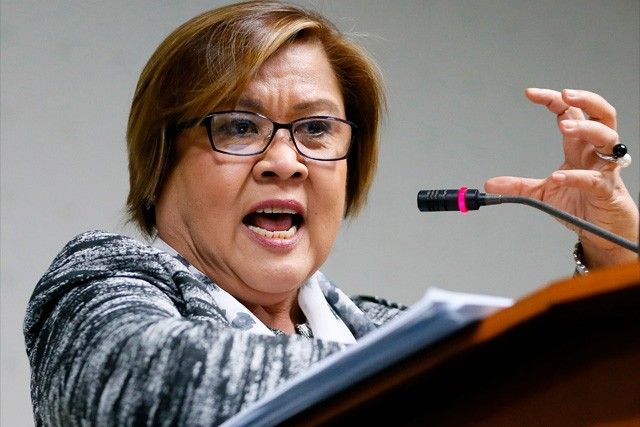 De Lima: I refuse to be gagged | Philstar.com