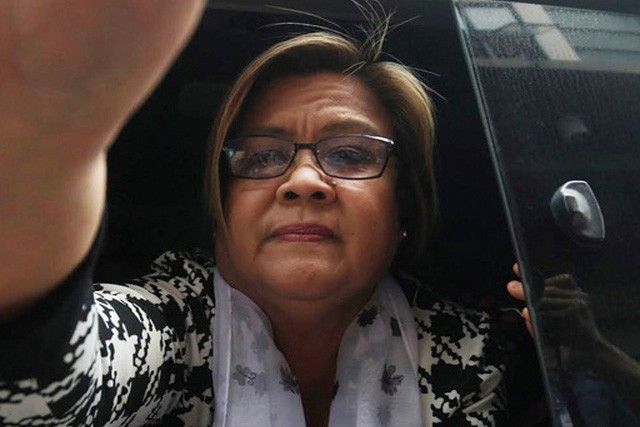 De Lima writes to loved ones: Letâ��s all be strong
