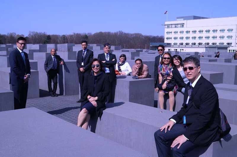 Ifugao rep tweets, deletes LP officials' Berlin Holocaust Memorial photo
