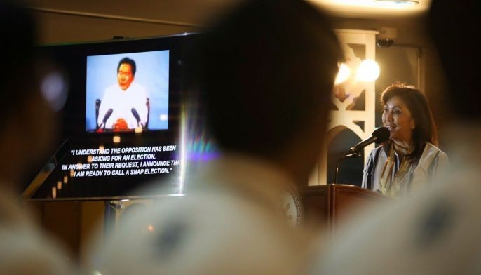 Wala tayong dapat ikatakot kasi katotohanan ang ating ipinaglalaban &ndash; Leni