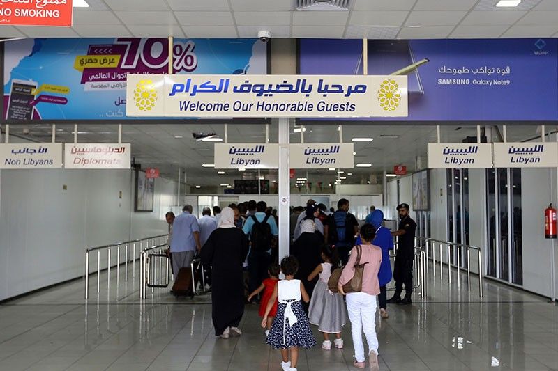 Rockets fired at Libya capital's only working airport