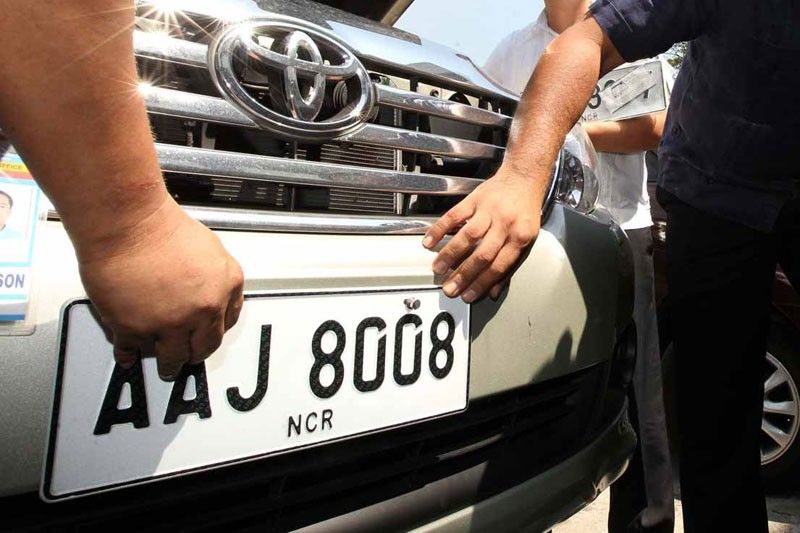 Commission on Audit to lift disallowance on new car plates
