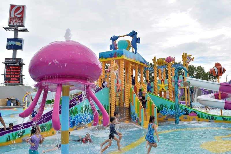 Robinsons Place Pavia unveils first water playground in a mall