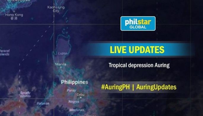 LIVE Updates: Tropical Depression 'Auring'