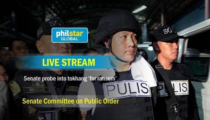 LIVE: Senate probe into &lsquo;tokhang for ransom&rsquo;