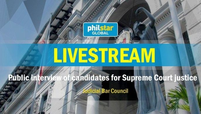 LIVE: Public interview for Supreme Court justice post