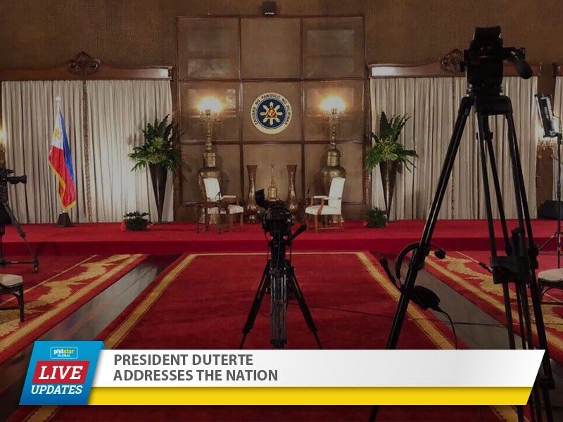 LIVE updates: Duterte addresses the nation