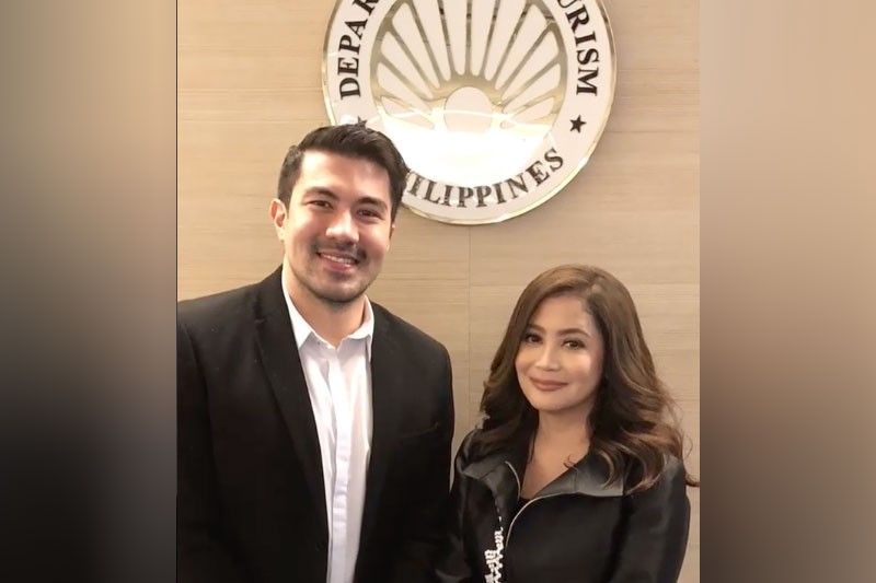 Luis join na sa mga project  ng department of tourism!