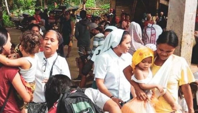 Lumad evacuees go back home