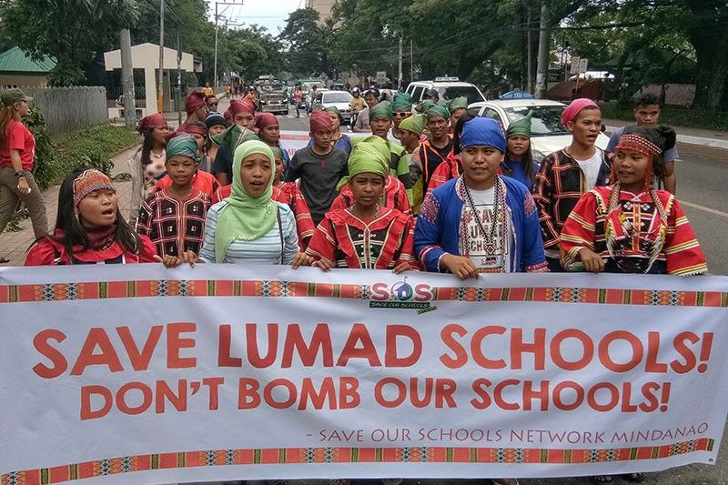 Lumads from Mindanao air â��abusesâ�� of military