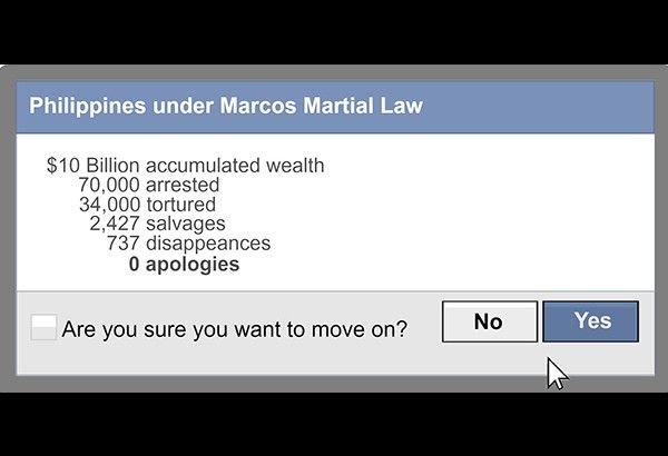 Mad as hell, yet moving on from Marcos