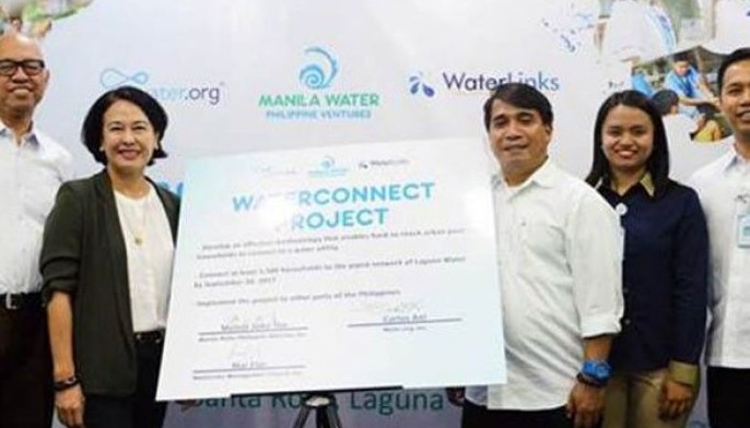 Malinis na tubig para sa 1.5 libong pamilya sa Laguna