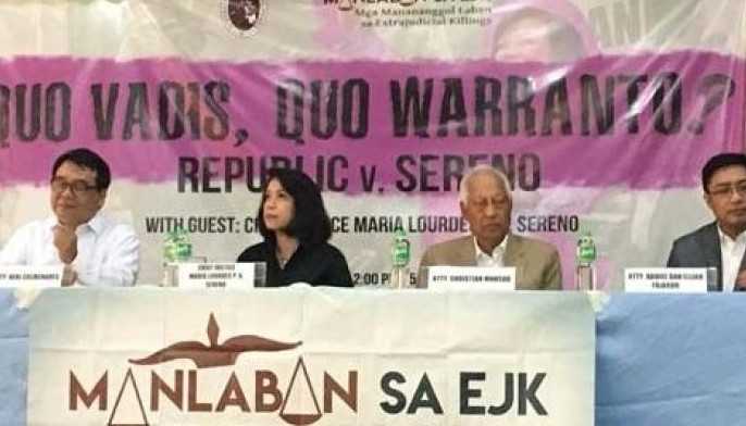 Sereno on Duterte vow to quit if proven he had hand in ouster: Resign