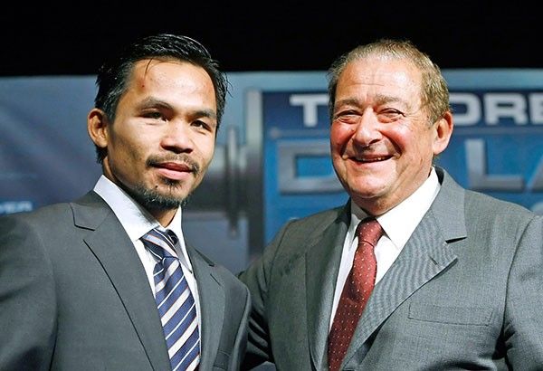 Bob Arum meets Pacquiao in General Santos