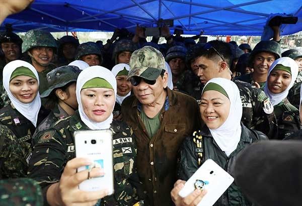 Duterte nixes separate security forces for Bangsamoro region