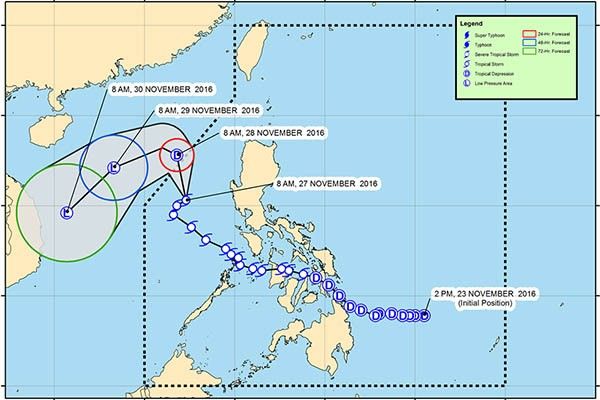 'marce' To Exit Par On Monday 