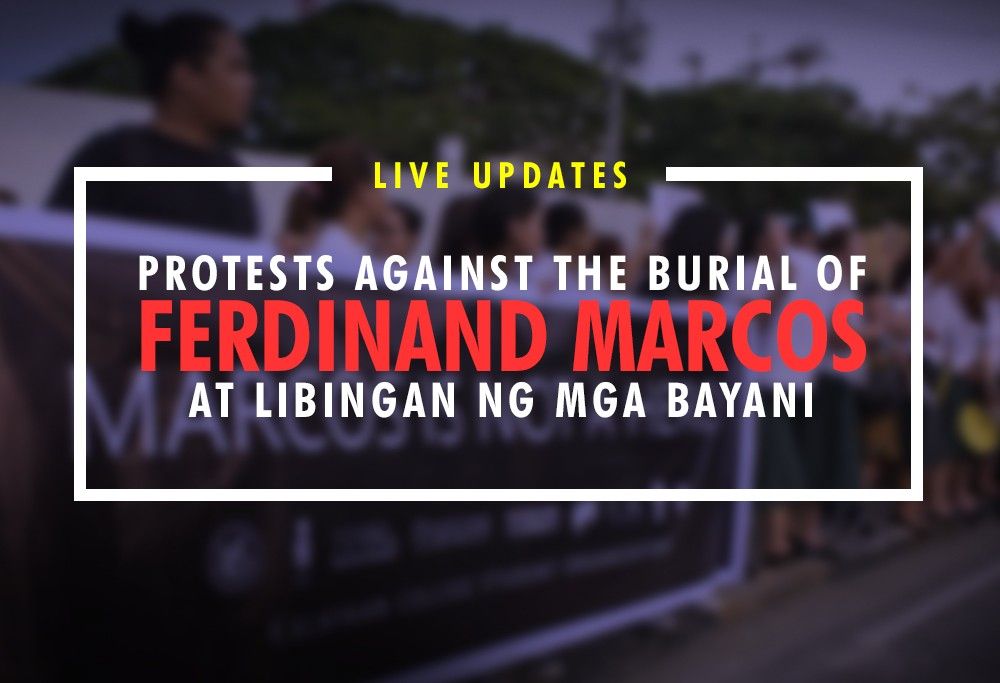 Anti-Marcos protest