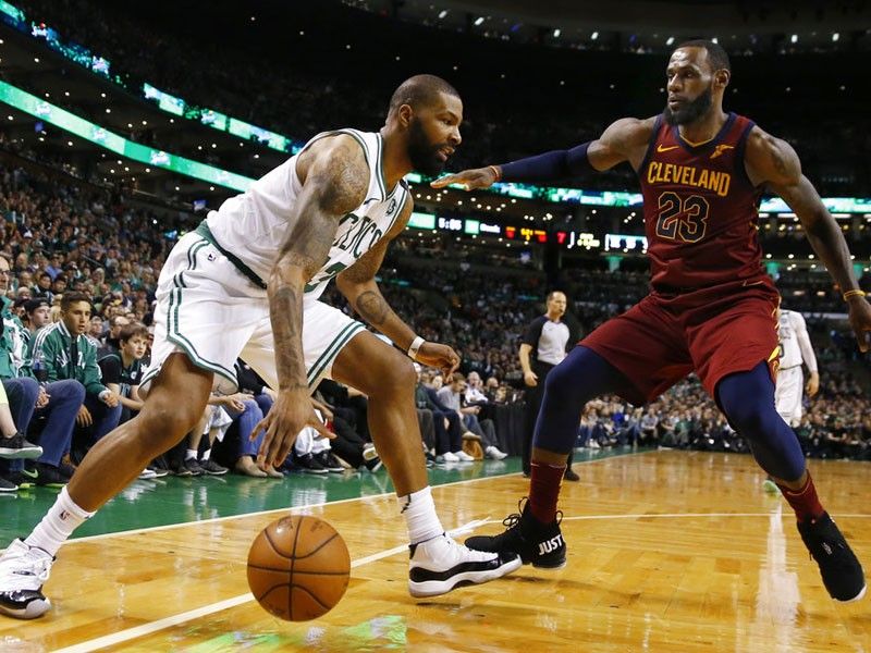 Morris frustrates LeBron as Celtics rout Cavs to draw first blood