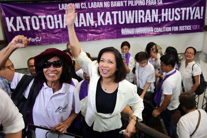 CBCP social arm throws support behind Sereno as her fate hangs