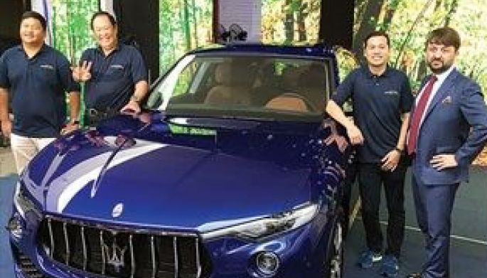 Maserati unveils its first-ever SUV, the Levante