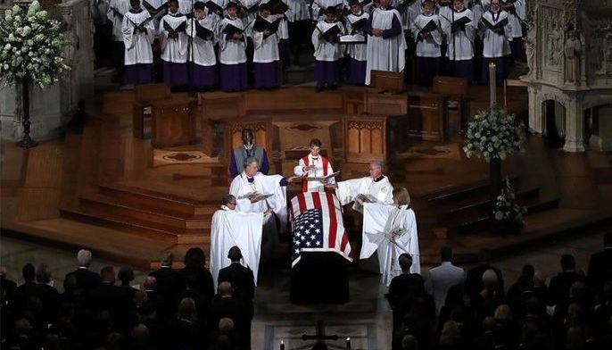 After a week of bipartisan tribute, McCain is laid to rest