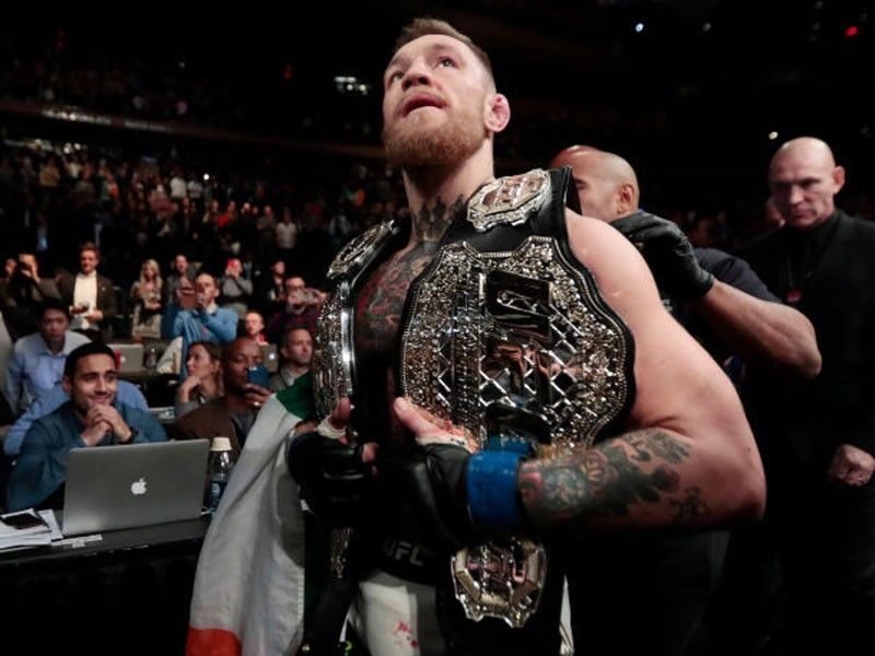 McGregor stripped of UFC lightweight title for inactivity
