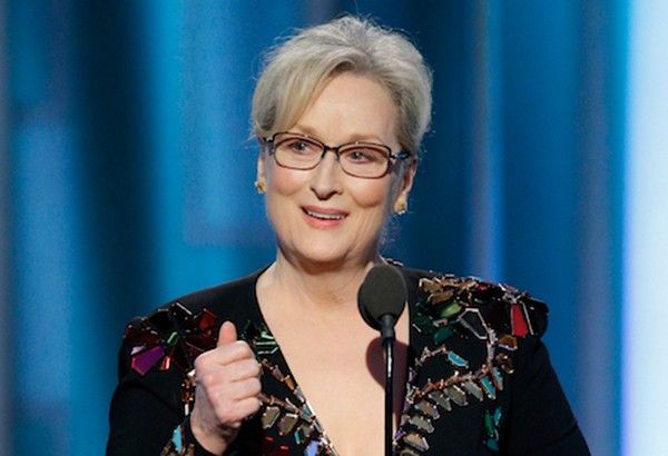 Meryll Streep pinatutsadahan si Pres. Donald Trump