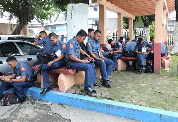 Albayalde to cops: No texting, sleeping on duty