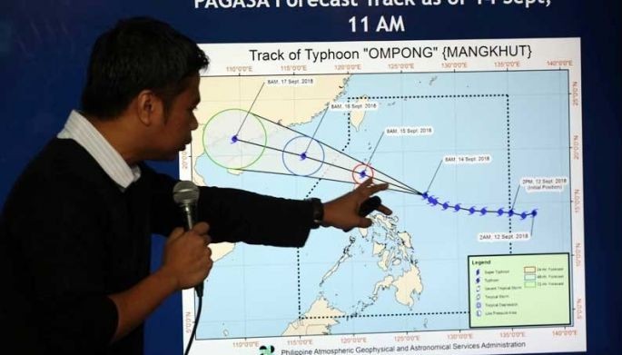 MMDA on blue alert for Ompong