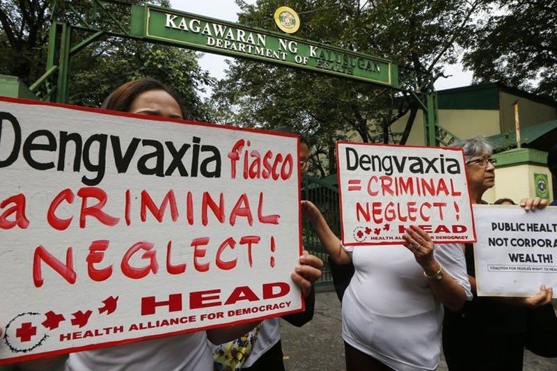 Raps filed vs Philippine Children's Medical Center doctors over Dengvaxia