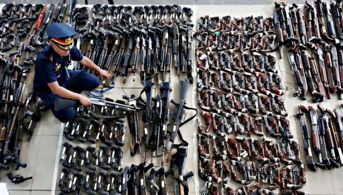 PNP seizes 536 guns in crackdown on security firms