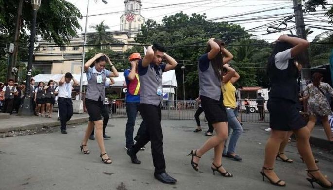 Surprise shake drill &lsquo;sumablay&rsquo;