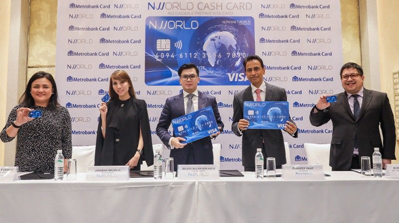 Metrobank empowers NWorld entrepreneurs with reloadable cash card