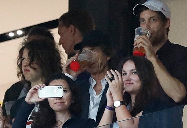 Mick Jagger went to see England and England lost, again