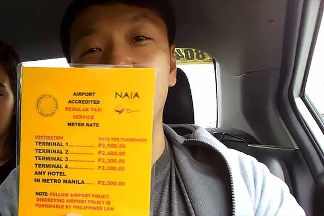 MIAA nabs cabbie for overcharging international food vlogger