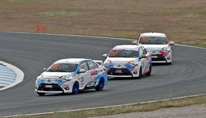 Miranda takes pole post in Vios Cup
