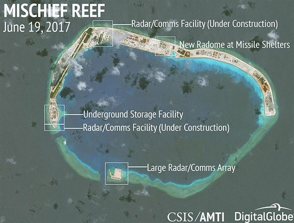 China: Missiles in Spratlys target no one