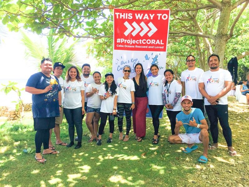 Reigning Miss Cebu leads coastal clean-up in Carmen