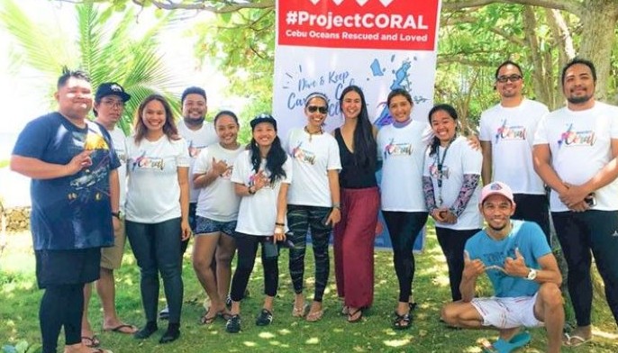 Reigning Miss Cebu leads coastal clean-up in Carmen