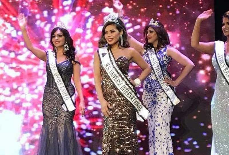 Pinay crowned Mrs. Universe-International