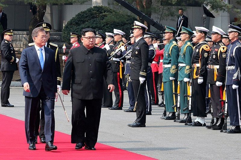 Kim, Moon summit is only the third between divided Koreas
