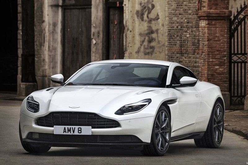 Aston Martin unveils V8-powered DB11