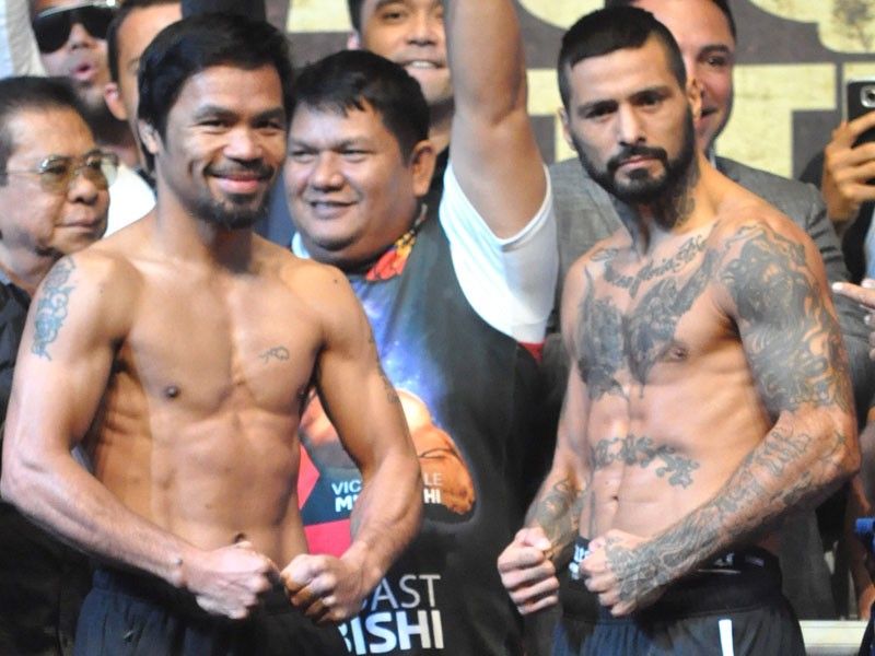 Pacquiao ready for Matthysse, eager to end 1-year layoff