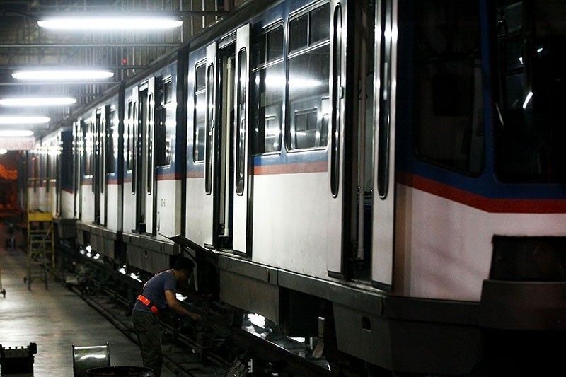 MRT train breaks down