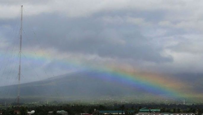 Mt. Mayon, 2 beses pumutok