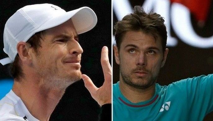 Murray, Wawrinka advance to 4th round at Australian Open